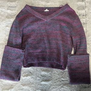 Garage Plush Sweater; size medium; two tone